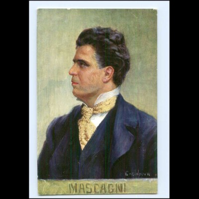 Y14717/ Komponist Pietro Mascagini AK ca.1910 