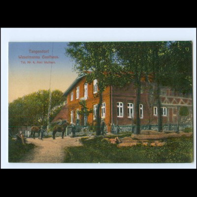 XX008720-2096/ Tangendorf Weselmanns Gasthaus 1918 AK
