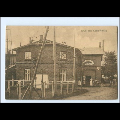 U9502-2200/ Kölln-Reisig bei Elmshorn Gasthaus zum grünen Tal AK ca.1925