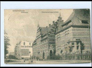 Y15632/ Wilhelmshaven Polzeiverwaltungs-Gebäude AK 1910