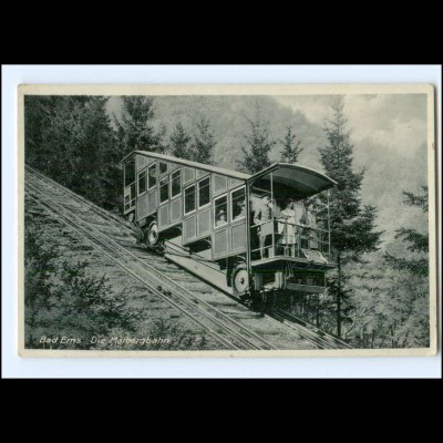 U9920/ Bad Ems Malbergbahn AK 1935 
