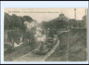 XX009937/ Amiens Train Eisenbahn AK Frankreich ca.1910 -800-