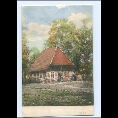 Y16644/ Niedersachsen Gehöft Bauernhaus Landwirtschaft AK ca.1900