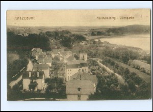 V1838/ Ratzeburg Abrahamsberg Villenpartie AK 1918