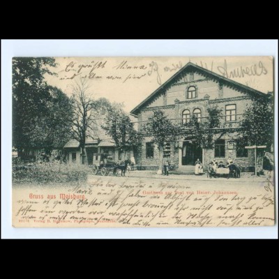 XX10683-2151/ Moisburg Gasthaus zur Post AK 1906