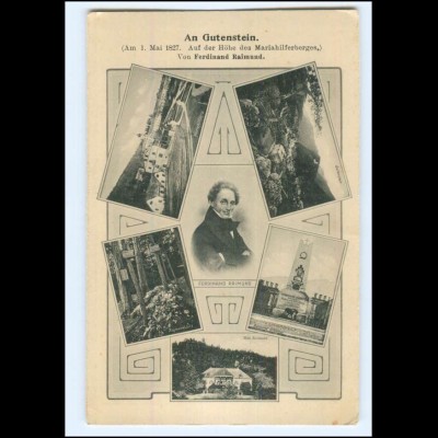 XX10732/ Gutenstein Mariahilfsbergs N.-Ö. Ferdinand Raimund AK 1912