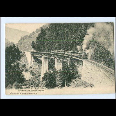 Y17487/ Höllenthal - Ravennaviadukt Eisenbahn AK ca.1900