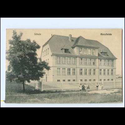 XX11237-153./ Herzfelde Schule 1916 AK