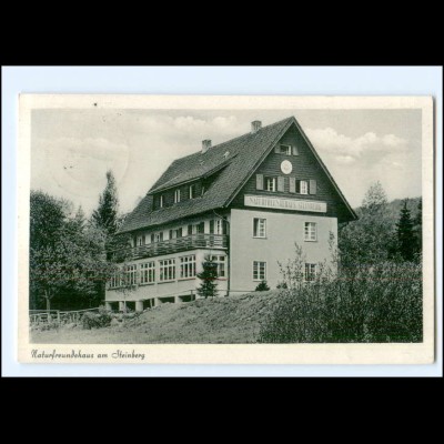 XX12005/ Naturfreundehaus am Steinberg b. Hann. Münden Foto KA 1955