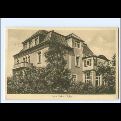 XX11543-01./ Dresden-Loschwitz Haus Lichte Höhe 1939 AK