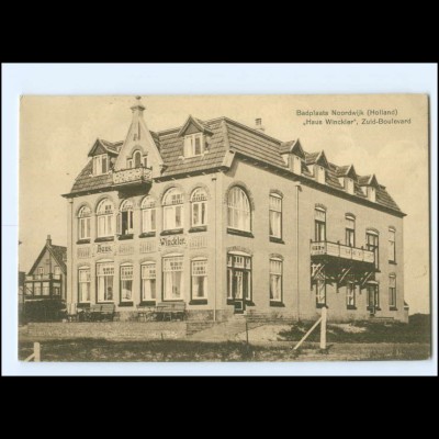 Y18604/ Noordwijk Haus Winckler Zuid-Boulvard AK 1911