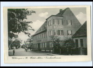 XX12455-3120/ Wittingen Junkerstr. Hotel Nöhre AK ca. 40/50er Jahre