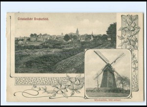 XX12824-5805/ Breckerfeld Kr. Hagen mit Windmühle AK 1906