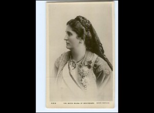 S2636/ Queen Milena of Montenegro Foto AK ca.1910 