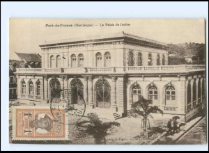 S2632/ Martinique Fort-de-France Palais de Justice AK 1923 Karibik