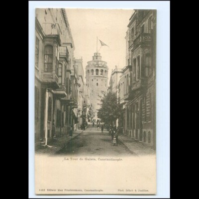 XX13354/ Constantinople Konstantinopel Tour de Galata Türkei AK 1902 