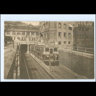 XX13526/ Hamburg Hochbahn an der Börse AK ca.1910