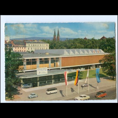 Y19248/ Wiesbaden Rhein-Main-Halle AK 1964