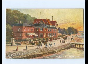 Y19428/ Kiel Strandpromenade Tuck`s AK ca.1912
