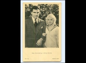 XX16279/ Max Schmeling und Anny Ondra Ross Foto AK ca.1938