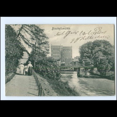 XX14045/ Bischofsmühle Hildesheim AK 1909
