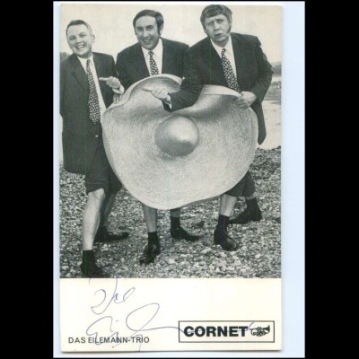 Y19971/ Das Eilemann-Trio Autogramm Cornet-Autogrammkarte