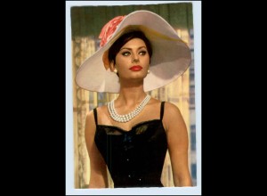 DP315/ Sophia Loren in "Die Millionärin" schöne AK ca.1965
