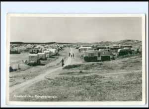 Y24268/ Ameland-Nes. Kampeerterrein Camping Foto AK Niederlande AK ca.1955