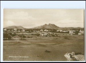 S3658/ Südafrika Okahandja im Damaraland Trinks-Bildkarte AK Format ca.1925