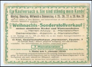 XX17711/ München Aug. M. Krause Stoffe und Tuche AK 1925