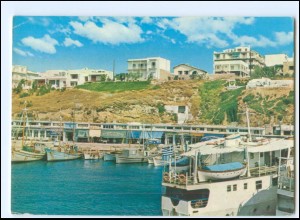 Y25887/ Rafina Küstenansicht Hafen Griechenland AK 1973
