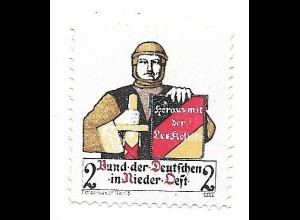 Y24924/ Propaganda Bund der Deutschen in Nieder-Österreich Spendenmarke 