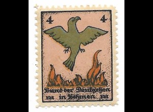 Y24946/ Spendenmarke Bund der Deutschen in Böhmen Propaganda