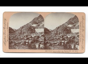 XX17106/ Stereofoto Silver Plum Colorado USA Foto 1901