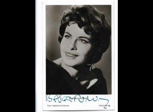 MM525/ Barbara Rütting Original Autogramm Unterschrift Rüdel AK 1961