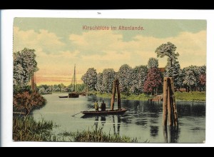 Y25073/ Kirschblüte im Altenlande AK 1910 Stempel: Jork 