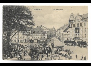 V4383-998/ Eisenach Marktplatz AK ca.1910