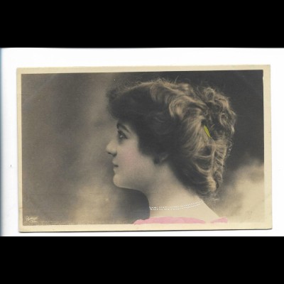 V4451/ Junge Frau schöne Reutlinger Foto AK ca.1905 