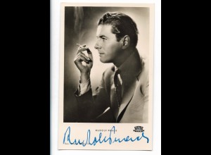 MM0572/ Rudolf Prack Original Autogramm AK ca.1960