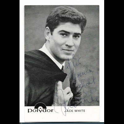 MM0595/ Jack White Original Autogramm Polydor Autogrammkarte 
