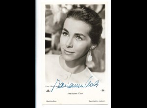 XX17345/ Marianne Koch Original Autogramm Ufa AK ca.1960