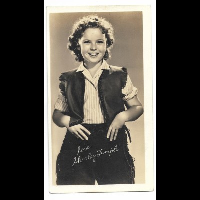 MM0614/ Shirley Temple Twentieth Century-Fox Studions Foto Karte ca.1940 
