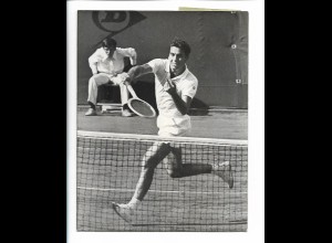 MM00755/ Hamburg Rotherbaum Tennis 1967 Tennisspieler Santana Foto 21 x 16 cm 