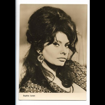 Y25442/ Sophia Loren Progress Foto-Karte 1965
