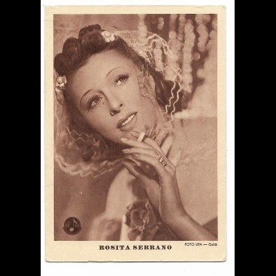 Y25438/ Sängerin Rosita Serrano AK ca.1940