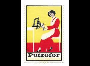 Y26187/ Reklamemarke Putzofer Schuhe ca.1912