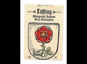 Y26162/ Reklamemarke Kaffee Haag Tüffling Bayern Wappen ca.1930 