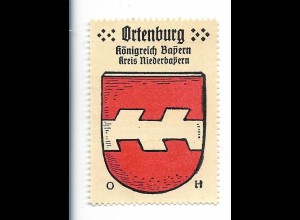 Y26164/ Reklamemarke Kaffee Haag Ortenburg Bayern Wappen ca.1930 
