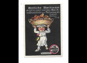 Y26538/ Reklamemarke Tätosin-Werke, Berlin Backhilfsmittel Bäcker ca.1912