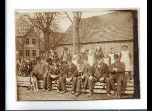 Y26426/ Lühe - Nottemdorf Foto AK 1910